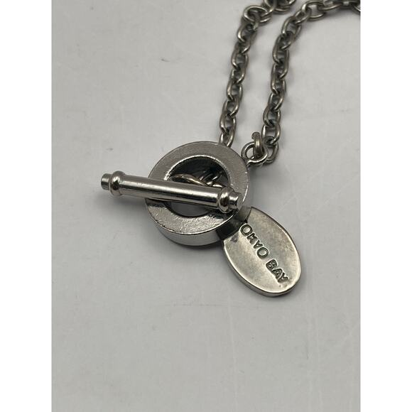 Tokyo Bay Quartz Pendant Pocket Watch Necklace 30" -  Open Face - New Battery - Picture 7 of 9